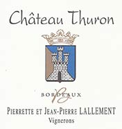 logo chateau thuron vins bordeaux